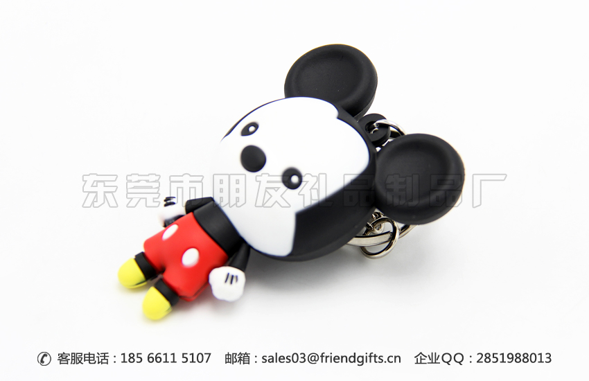 迪士尼授權定做生產pvc立體Disney公仔鑰匙扣、迪士尼pvc全立體鑰匙扣廠家